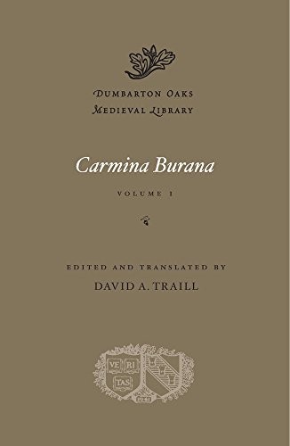 Cover for Carmina Burana, Volume I