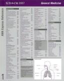 Cover for ICD-9-CM 2007 Express Reference Coding Card General Medicine (AMA, ICD-9-CM General Medicine Express Reference Coding Card)