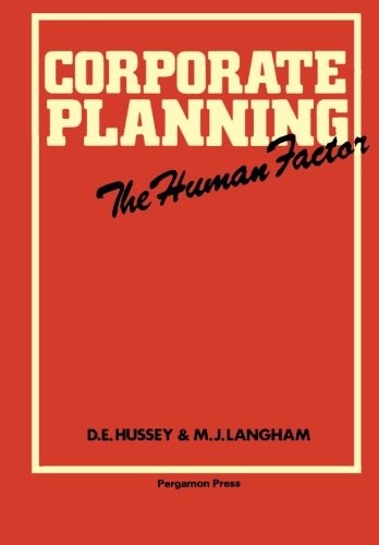 Cover for Corporate planning