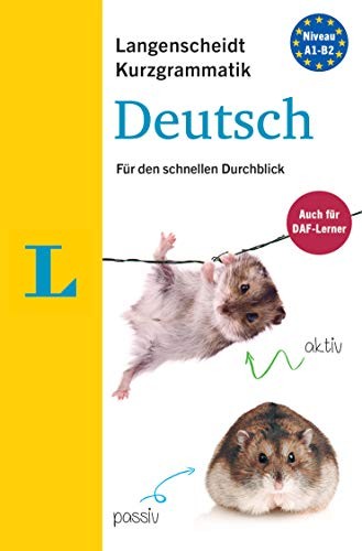 Cover for Langenscheidt Kurzgrammatik Deutsch - Short Grammar German