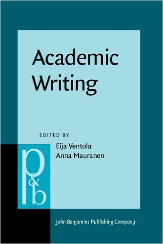 Cover for Academic writing intercultural and textual issues