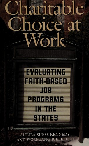 Cover for Charitable Choice at Work