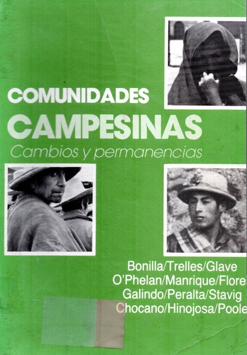 Cover for Comunidades campesinas