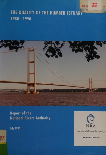 Cover for The Quality of the Humber Estuary 1980-1990 (Water Quality)