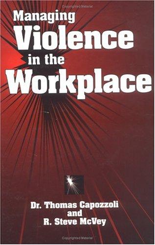 Cover for Managing Violence in the Workplace (St Lucie)