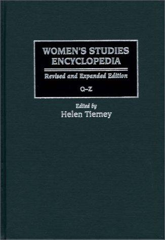 Cover for Women's studies encyclopedia