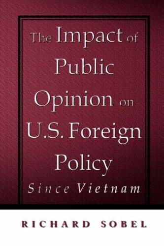 Cover for The impact of public opinion on U.S. foreign policy since Vietnam