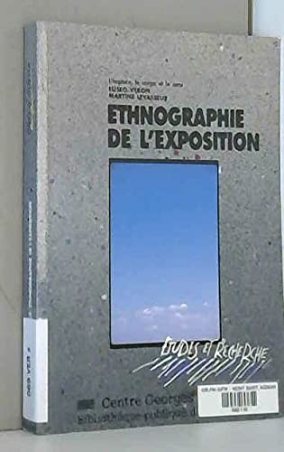 Cover for Ethnographie de l'exposition