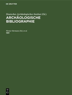 Cover for Archäologische Bibliographie 1991