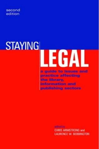Cover for Staying Legal