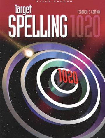 Cover for Target Spelling 1020