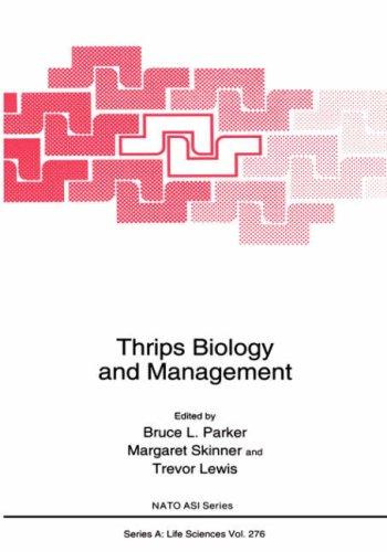 Cover for Thrips biology and management