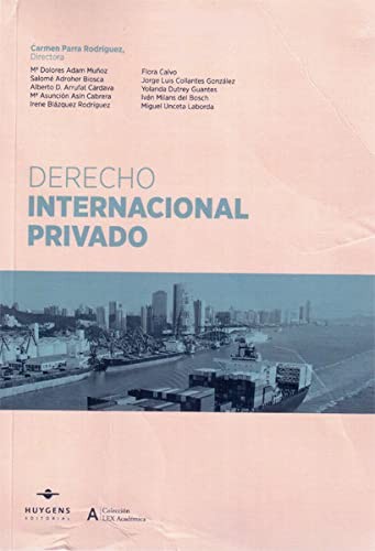 Cover for Derercho Internacional Privado
