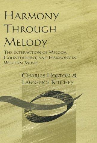 Cover for Harmony Through Melody