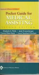 Cover for Lippincott Williams & Wilkins' Pocket Guide for Medical Assisting