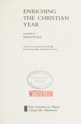 Cover for Enriching the Christian year