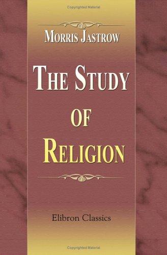 Cover for The Study of Religion