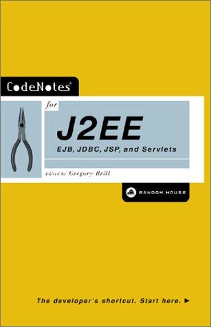 Cover for CodeNotes for J2EE
