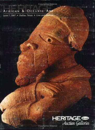 Cover for Important African & Oceanic art auction.
