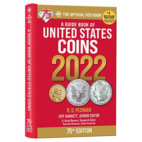 Cover for A Guide Book of United States Coins 2022 75th Edition