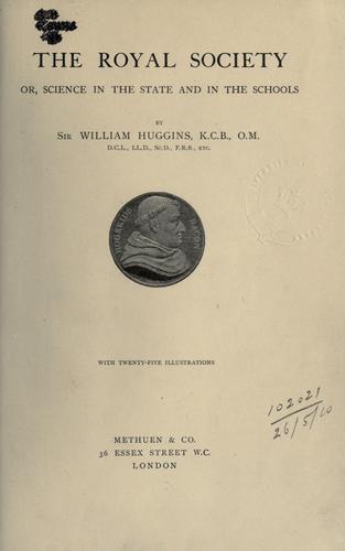 Cover for The Royal Society