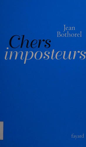 Cover for Chers imposteurs