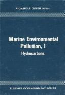 Cover for Marine Environmental Pollution 