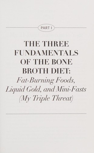 Cover for Dr. Kellyann's bone broth diet