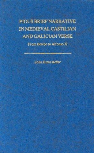Cover for Pious brief narrative in medieval Castilian & Galician verse