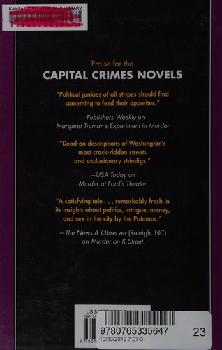 Cover for Margaret Truman's Internship in murder