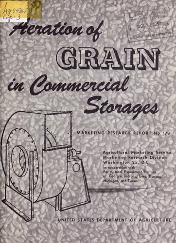 Cover for Aeration of grain in commercial storages