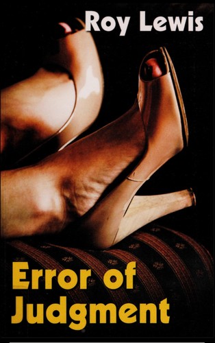 Cover for Error of judgment