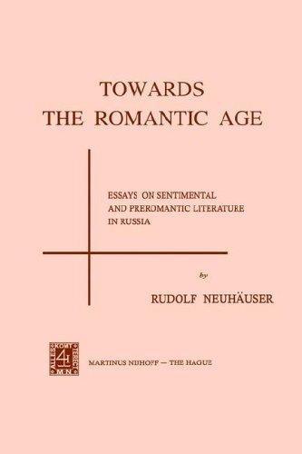 Cover for Towards the Romantic Age