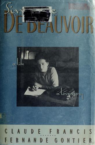 Cover for Simone de Beauvoir