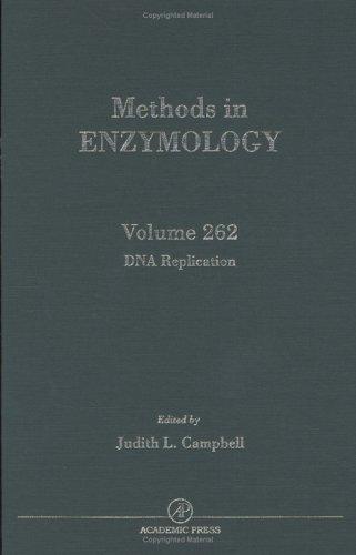 Cover for DNA Replication (Methods in Enzymology)