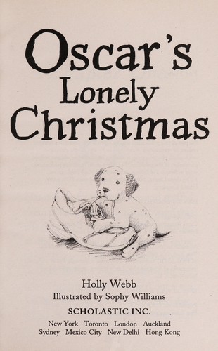 Cover for Oscar's Lonely Christmas