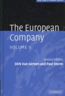 Cover for The European Company (Law Practitioner Series)