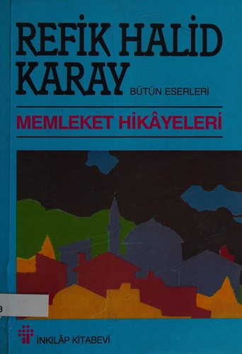 Cover for Memleket hikâyeleri.