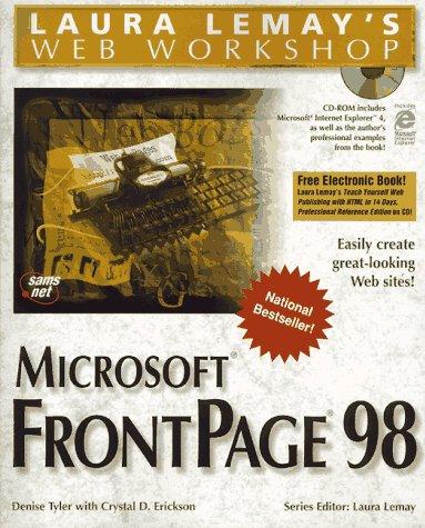 Cover for Microsoft FrontPage 98
