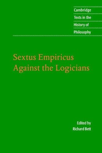 Cover for Sextus Empiricus