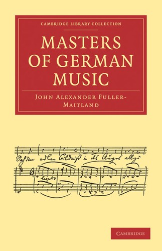 Cover for Masters of German music