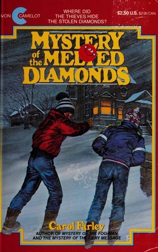 Cover for Mystery of the melted diamonds