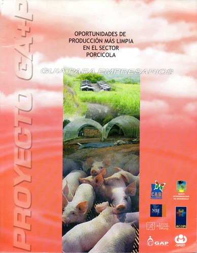 Cover for Oportunidades de producción más limpia en el sector porcicola: guía para empresarios