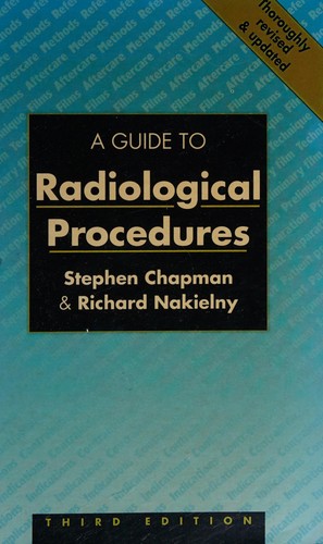 Cover for A guide to radiological procedures
