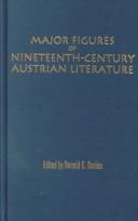 Cover for Major figures of nineteenth-century Austrian literature