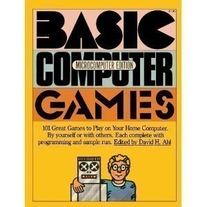 Cover for Basic computer games