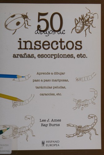 Cover for 50 dibujos de insectos, arañas, escorpiones, etc