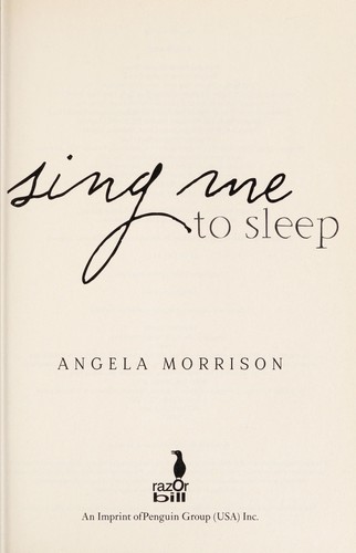 Cover for Sing me to sleep