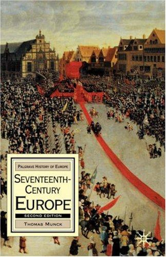 Cover for Seventeenth-century Europe