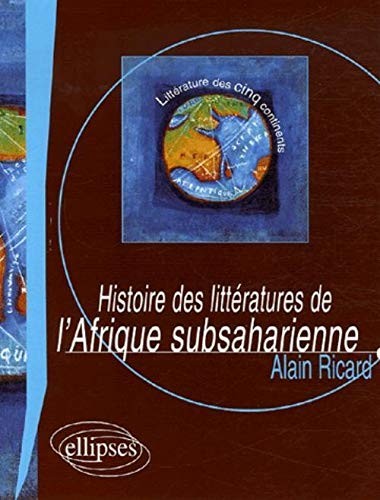 Cover for Histoire des littératures de l'Afrique subsaharienne